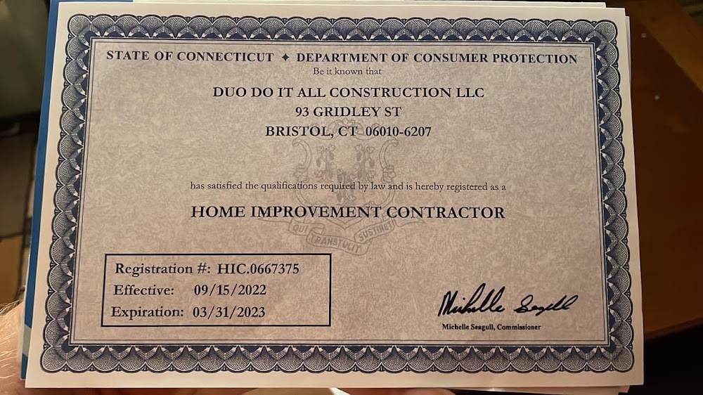 Duo do it all construction llc